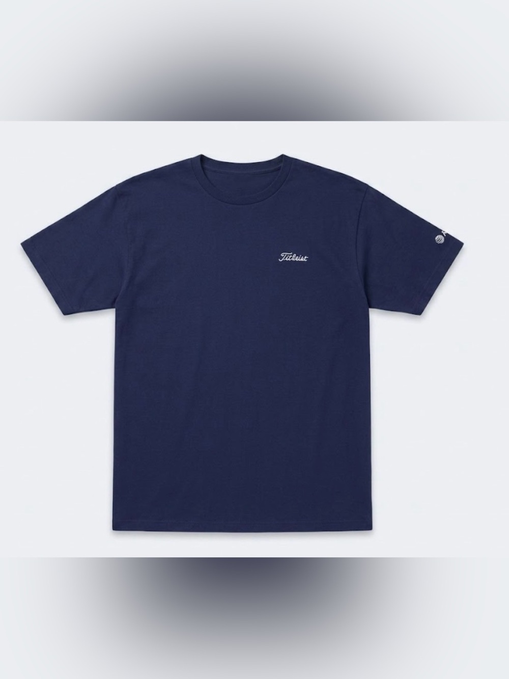 Vintage Titleist Golf T-Shirt Mens Large Blue Embroidered Fruit Of The Loom Y2K